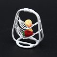 thumbnail image 4 of Mini canasta simple muñeca mental decoraciones delicadas blancas duraderas prácticas hermosas * Cestas de frutas para casas Adornos Methold FN001890-00, 4 of 7
