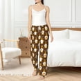 thumbnail image 6 of Lsque Flowers And Gnomes Bees Print Women's Pajama Pants, Lounge Pant - Comfortable Home Wear,Elastic Waistband, Stylish Design-X-Large, 6 of 9