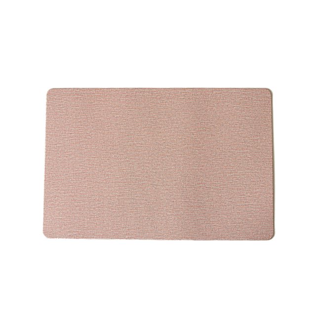 Ounissouiy Tapete de de PVC para comedor, posavasos resistente al calor, accesorios para el hogar, suministros para el hogar redondeados en Type2 NO2