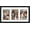 black, variant on 8x10 Collage Picture Frame, Displays 2 Photos in 4x6 Size, Wood Multi-Photo Frame with PS Front for Vertical & Horizontal Display - Blue