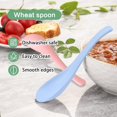 thumbnail image 3 of Lnrkai 8 Pcs Plastic Spoon Dinner Spoons, Portable Reusable Soup Spoon Reusable Multicolor Lightweight Durable Spoon Dishwasher & Microwave Safe for Gift Set, 3 of 8