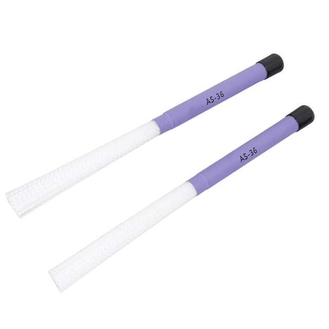 Drum Brush Slick Handle Nylon Telescopic Bristle Percussion Instrument Sticks Brush for Practice Performance