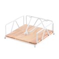 thumbnail image 5 of Table Tissue Storage Holder Desktop Ornament Flat Countertop Outdoor Use with Wooden Base Dining Kitchen Tabletop Tissue Dispenser for, 5 of 8