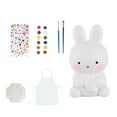 thumbnail image 1 of Painting Craft Kit With Soft Rubber Animal Figure Night Light Brushes And Paints For Creative Childrens Art Activity, 1 of 8