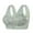 Green, variant on Seamless Bra Ice Silk Beauty Back Bra Gathers Together Without Steel Ring Lace Chest Wrap Sports Vest