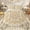 Gold 01, variant on Manfei Gold Tribal Damask Queen Comforter Set for Women, Pastel Bohemian Flower Bedding Sets, Western Old Fashion Reversible Bedding Comforter Set, Ultra Soft Bedroom Decor, 3 Pieces