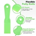 thumbnail image 3 of Uxcell 4pcs Putty Scraper 1.5" Plastic Flexible Tool for Pasting Plaster Repairing Walls, 3 of 7