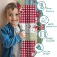 thumbnail image 3 of Blackout Kids Curtains,Pioneer Flower Childrens Insulated Curtains Set Of 2,Bedroom Essentials,Toddler Room Decor 42x63in(106x160cm), 3 of 4
