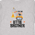 thumbnail image 4 of Inktastic Little Brother Construction Truck Boys Boys Long Sleeve Toddler T-Shirt, 4 of 5
