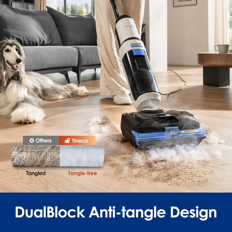 Tineco FLOOR ONE S6 Stretch Steam Corded Wet Dry Vacuum Mop, 3-in