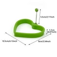 thumbnail image 2 of Bakeware Heart Shaped Pancake Maker for Holiday Breakfasts and Festive Brunches—Egg Frying Silicone Tool for Creating Valentine Themed Pancakes and Star Shaped Eggs, 2 of 2