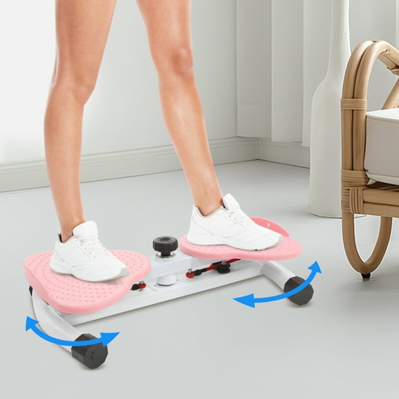 1 PCS Pink Exercise Twist Board, Waist Twist Exercise Equipment, 100kg/220.46lbs Load Capacity Waist Twister, Suitable for Homes, Offices, Gyms, and Yoga Studios