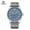 SilverShellGrayBlue, variant on Men's Automatic Mechanical Watch Waterproof Wristwatches 656400083623