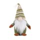 thumbnail image 1 of 2uds. Estatua de enano navideño con adornos colgantes de árbol pequeño con barba blanca (sombrero a rayas), 1 of 3