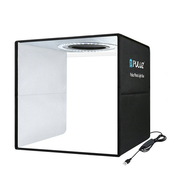 Product Photography Light Box Folding Photo Studio Lamp Portable Photo Shooting Tents 30Cm Light Box with 6 Backdrops Small Items Product Photography Photo Box for Product Photography