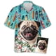 thumbnail image 4 of Lindas camisetas con gráficos de perros para hombres, ropa con estampado 3D, camisas hawaianas de playa, camisetas de manga corta Y2K, ropa vintage, blusa con solapa, 4 of 5