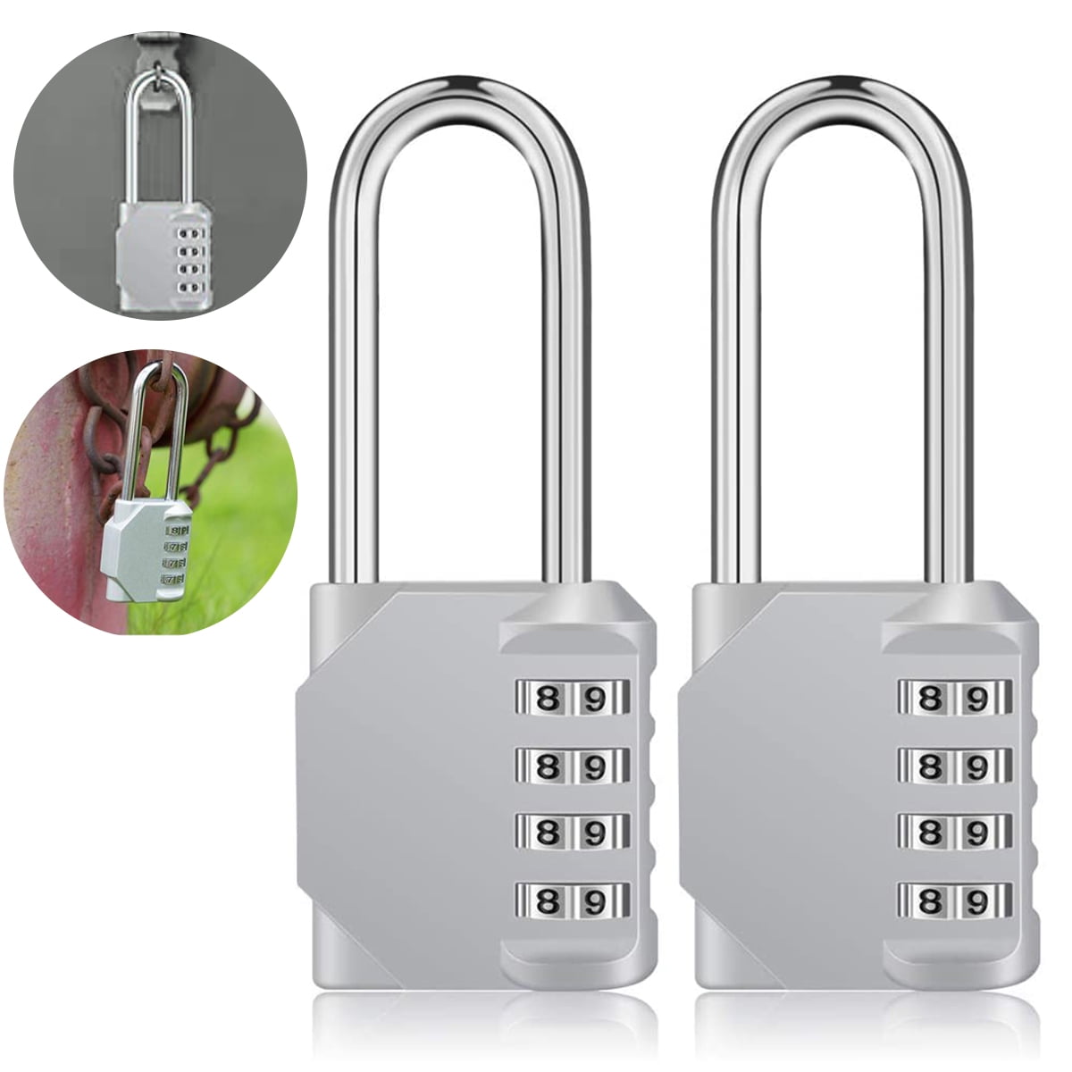 4 Digit Long Combination Padlocks Outdoor Digits Nepal Ubuy