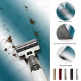 thumbnail image 5 of 2x3 Ft Entryway Area Rug, Ombre Dark Teal Kitchen Rug Runner Washable Floor Mat, Modern Abstract Art Gradient Non Slip Indoor Door Mat Throw Carpet for Bathroom Living Room Bedroom, 5 of 8