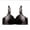 #2_Black, variant on Women's Comfort Lace Bra Wireless Non-Padded - Sexy Stretch Underwear with Smooth Breathable Fabric, Non-Chafing Everyday Bralette for Plus Size, Full Coverage Support Bra