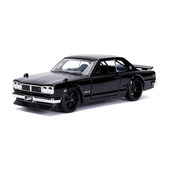 Coche fundido a presión Jada Toys Fast & Furious 1:32 Nissan Skyline 2000 GT-R 1971 de Brian