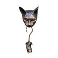 thumbnail image 3 of Cat Door Knocker Sculpture Ornament Home Decor Garden Decor, 3 of 4