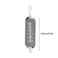 thumbnail image 4 of Intermitentes Pesca Señuelo Giratorio Metal para Con Curricán Accesorios 4 7 Pulgadas (03), 4 of 4