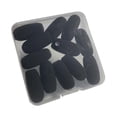 thumbnail image 4 of Bunblic 12 Pcs Microphone Pare-Brise Couverture de Micro Compact Facile à Utiliser Protection Professionnelle Réutilisable Pare-Brise Microphone Éponge Noir 3,6cm, 4 of 8