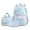 Blue, variant on Schoolbag Backpack for College High Middle School Primary School Fashion Student bag, Cute Bookbag for Teens Women,3 PCS