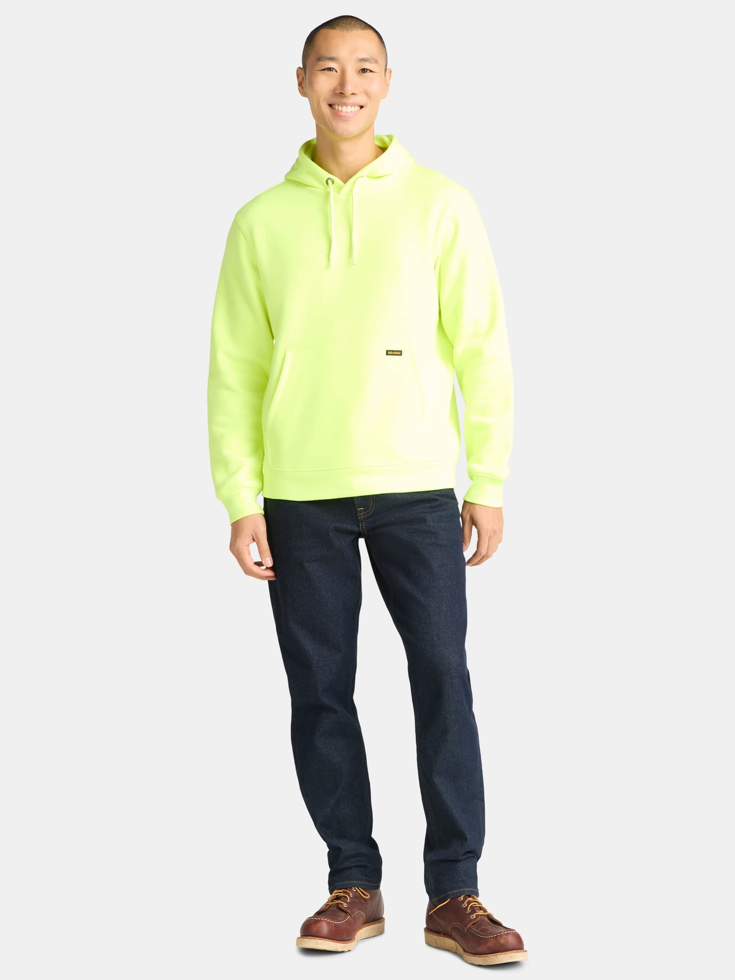 Brahma Men's and Big Men's Work Wear Hoodie, Size S-3XL