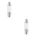 thumbnail image 4 of Transemion Aquarium Check Valve-Regulator Diffuser CO2 Bubble Counter Single/Dual Head Home silver 8cm 2Set, 4 of 6