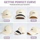 thumbnail image 5 of Juego de 4 dobladores de visera para sombreros (2 estilos diferentes). Herramienta para dar forma a la visera del sombrero. Moldeador de visera de plástico., 5 of 6
