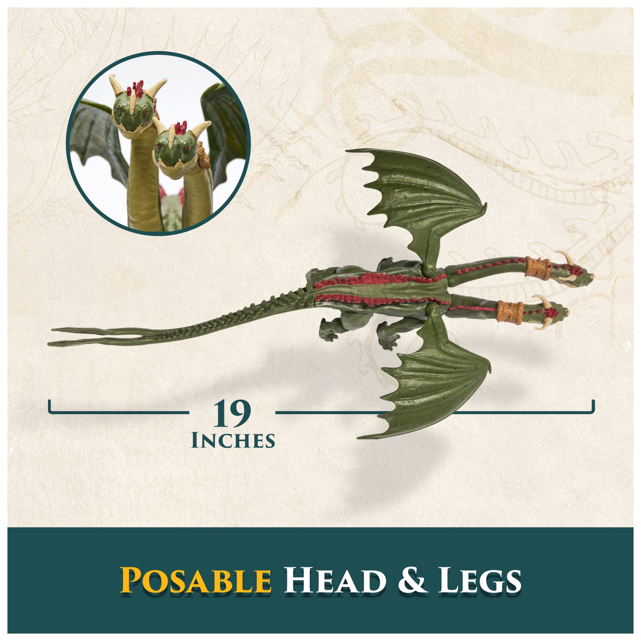 Dreamworks Dragons, Hideous Zippleback, Ruffnut & Tuffnut, Viking Duo Action Figures