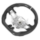 thumbnail image 1 of Car Steering Wheel, White Stitching Carbon Fiber Steering Wheel 12 O'Clock Ring Perforated Leather  For Repair ANGGREK Car Steering Wheel, 1 of 8
