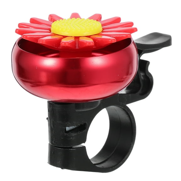 TAILTOSS Red Aluminum Alloy Handlebar Ring for Kids Bicycles 1Pack