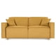 thumbnail image 2 of Sofá Cama Makora Abbot Mostaza Lino Memory Foam Respaldo con Reclinable de 3 Posiciones, 2 of 8