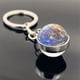 thumbnail image 1 of Llaveros para mujer, llavero de billetera, llavero de auto, lindo llavero del Sistema Solar, nebulosa de la Vía Láctea, llavero de vidrio de doble cara, llavero, 1 of 2