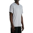 thumbnail image 4 of AND1 Men's and Big Men's Active Basket Cut Short Sleeve Performance Tee, up to size 3XL, 4 of 4