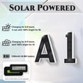 thumbnail image 3 of Solar-powered Digital Doorplate Waterproof LED Address Number Sign, 3 of 4