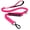 Fuchsia, variant on JoyPetto No-Pull Bungee Dog Leash with Dual Handle, 4-6ft Shock Absorbing Reflective Leash with Car Seatbelt Clip, 150lb Capacity, Black