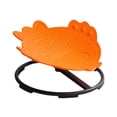 thumbnail image 2 of Silla giratoria sensorial para niños Gloria antideslizante naranja 55 cm x 27 cm, 2 of 9