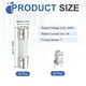 thumbnail image 2 of Uxcell 10 piezas 4A 250V Fusible Cerámico de Retardo Lento, Fusibles de Cartucho de 4 Amperios 5x20mm con 20 clips, 2 of 6