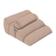 thumbnail image 3 of Almohada de cuña para dormir, almohada de apoyo para la espalda y las piernas, cojín ergonómico, almohada boca abajo para el hogar, la sala de estar, Beige, 3 of 8
