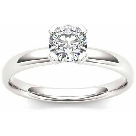 1 Carat T.W. Diamond Solitaire Engagement Ring in 14kt White Gold