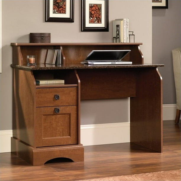 Sauder Graham Hill Writing Desk in Autumn Maple Walmart