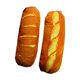 thumbnail image 3 of Cute Pencil Case Large Capacity Bread-shaped Pencil Case School Supplies Girls Yellow 1Pack, 3 of 4