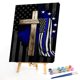 thumbnail image 2 of Kit de pintura por números, imagen al óleo de bandera nacional DIY, decoración de pared para el hogar Hugtrwg Para estrenar, 2 of 9