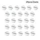 thumbnail image 2 of Espejo Adhesivo de pared DIY Superficie lisa decorativa Efecto reflectante Autoadhesivo con girasol de alta viscosidad Plata 26 piezas seitruly HA011928-00, 2 of 7