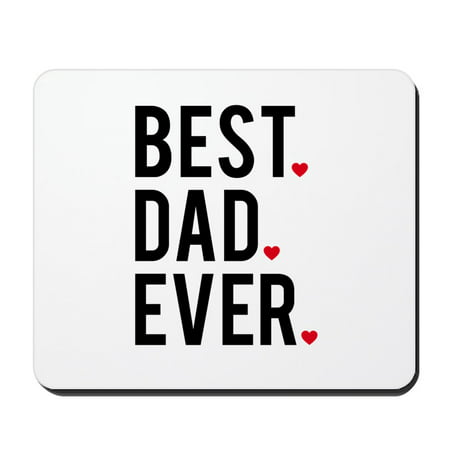 CafePress - Best Dad Ever - Non-slip Rubber Mousepad, Gaming Mouse (Best Gaming Computer Ever)