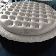 thumbnail image 3 of ALEKO HTRP6WH Inflatable Round Insulator Top for 6-Person Inflatable Hot Tub - White, 3 of 4