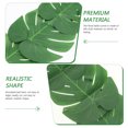 thumbnail image 5 of unbranded Mantel Decorativo Verde De Seda Con Hojas Para Fiestas Y De, 5 of 5